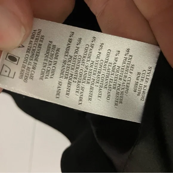 Kut from the Kloth Black and Brown Zip Polyester Suede Woman’s M Stylish Jacket - Picture 10 of 12